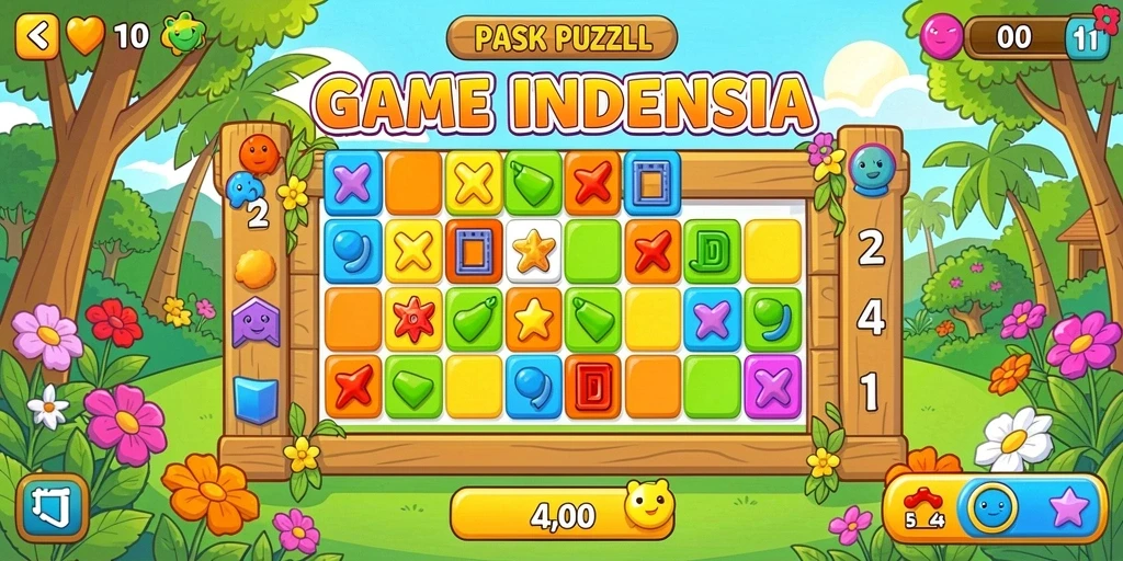 rusa33 - Gambaran salah satu level petualangan yang menantang.